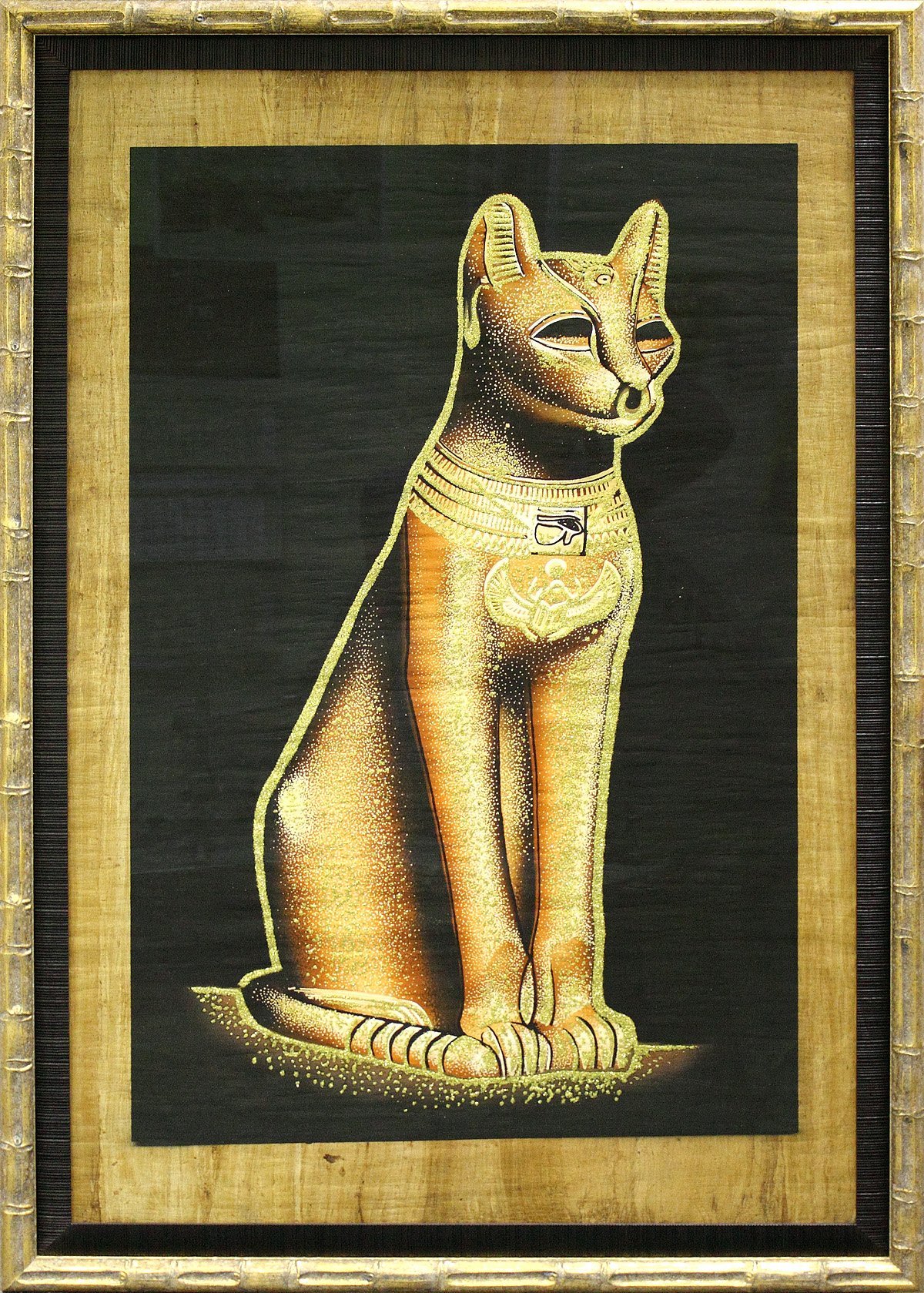 Кошка на папирусе — оформление АРТИС