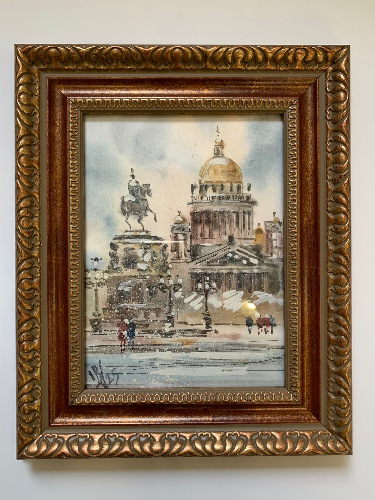 Исаакиевский собор. Зима