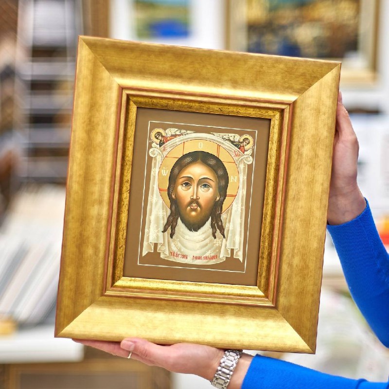 Спас в золоте — оформление АРТИС